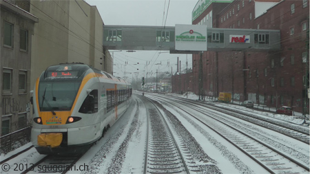 Vista dalla cabina - Eurobahn ET 7 (Germania)